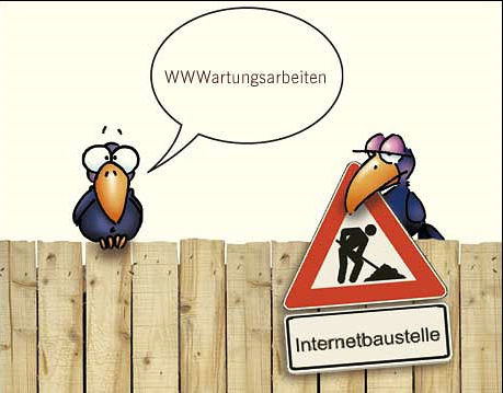 Seite in Arbeit